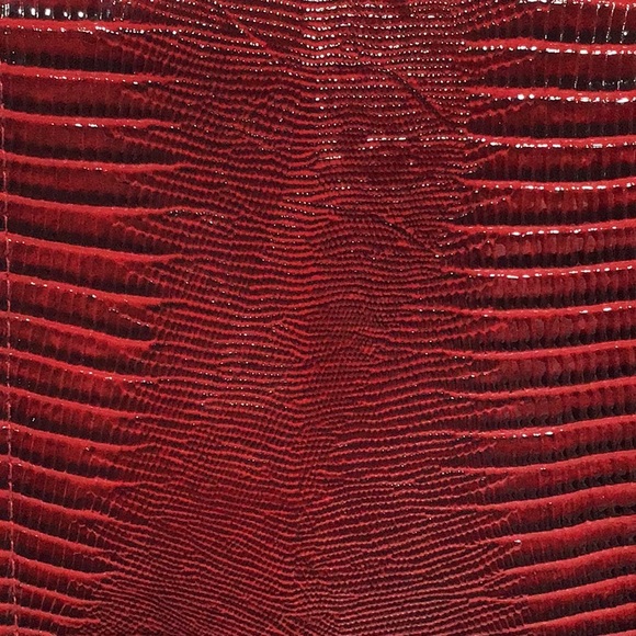 Estée Lauder‎ Retile Print Travel Case for Cosmetics, Lingerie; Red and Black - Picture 8 of 11